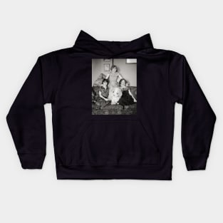 Portrait of Sisters, 1924. Vintage Photo Kids Hoodie